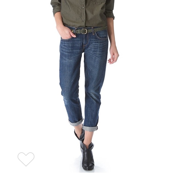 Rag &Bone Selvedge Boyfriend Jeans Size 26
